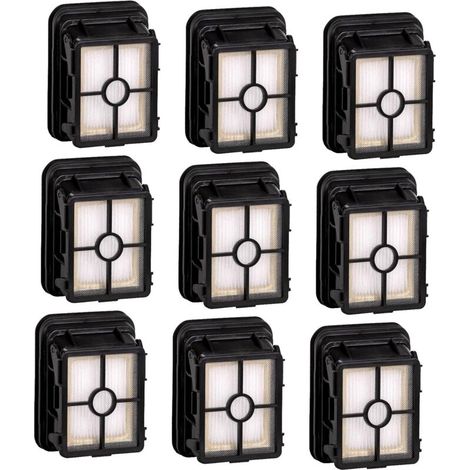 (9 pezzi) Filtri HEPA di ricambio compatibili con l'aspirapolvere senza fili Bissell Crosswave 1785 1866 2306 2551 2554 2590 2593 2596 Crosswave Max All In One per solidi e liquidi