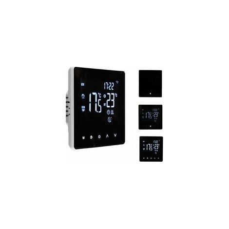 Termostato inteligente WiFi para calefacción eléctrica – Pantalla LCD táctil – Programación hebdomadaire – Alimentación AC 85V-230V