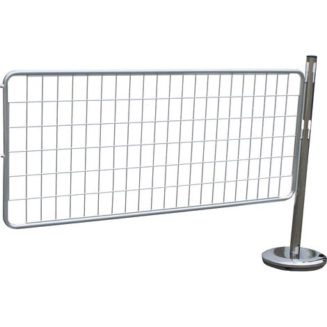 VISO, Kit de potelets de délimitation avec grille, 1 potelet, (1/2)