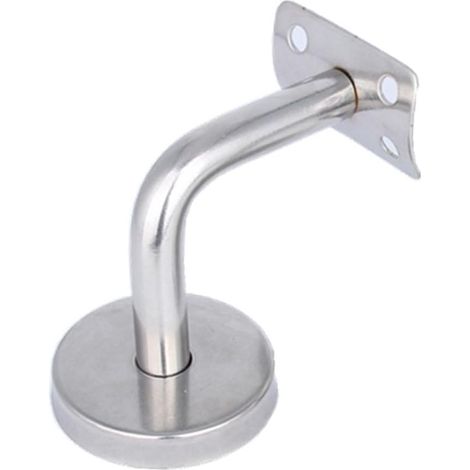 Paquet de 4 supports pasamanos d'acier inoxydable pour escalaires (1/5)
