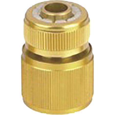 Schnellkupplung Strend Pro, STOP, Messing, 1/2", Garten, für Schlauch
