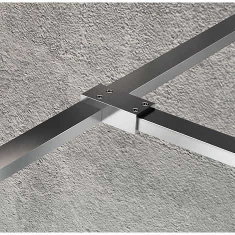 Accouplement à jambes de force chromé – Fixation pour douche – Longueur 200mm – Pour espaces confinés et chantiers humides – Gelco