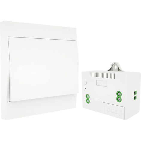 Interrupteur d'éclairage sans fil, Interrupteur Intelligent à télécommande Auto-alimenté RF433, Contrôleur de récepteur 2A, Pas de Batterie, Pas de câblage pour lampe jusqu'à 2000W (1/5)
