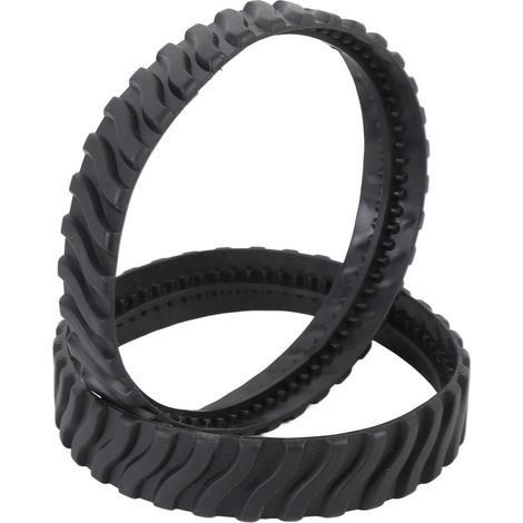 Cingoli in gomma rinforzata per pulitore per piscine, 2 pezzi, compatibili con MX6 Elite e MX8. (1/5)