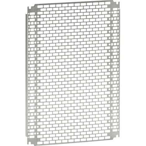 Plaque perforée Lina 25 pour coffret Atlantic, Atlantic Inox et Marina hauteur 300 x largeur 300 LEGRAND 036091 (1/2)