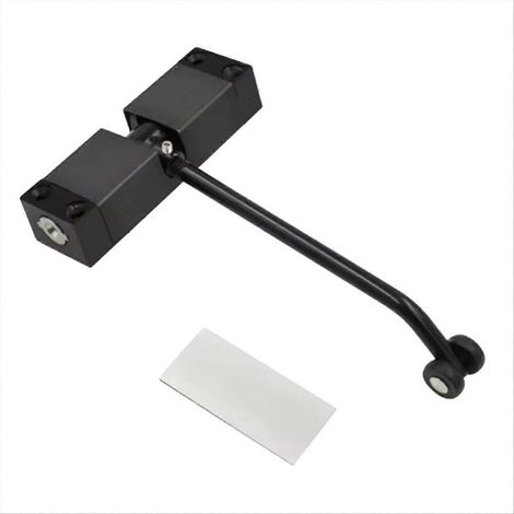 Automatischer Türschließer aus Metall, verstellbar, robust, mit Sicherheitsfeder, geräuschlos, für Innen- und Außentüren mit Drehflügeln. (1/5)