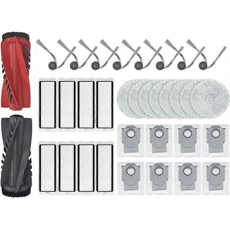 Filtre de Qrevo Curv / P20 Pro Robot Aspirateur HEPA Filtre Serpillière Cloth Dust Bags Accessoires Replaceme (1/5)