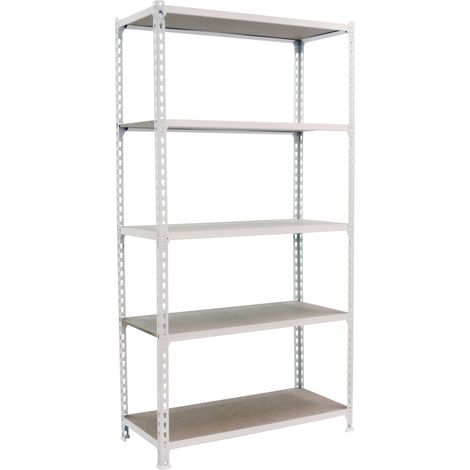 Simonrack Maderclick Plus 5/300 Scaffale Bianco Legno