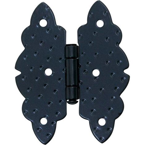 Charnières Papillon Noires R.60P - Charnière Papillon Décorative R/60 (1/4)