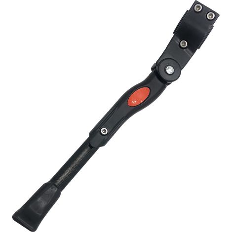 Support de stationnement antidérapant en aluminium pour vélo, béquille latérale noire pour VTT et vélo de route, accessoire de parking antidérapant (1/5)