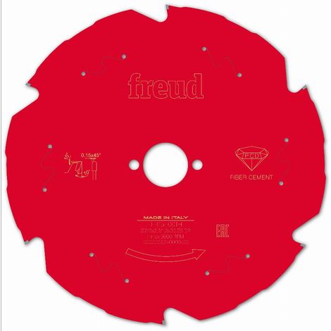 Disco diamantado para sierra circular portátil FREUD - Ø210 2,2/1,6 AL30 Z6 TD 10° - F03FS09843 -FR15F001H