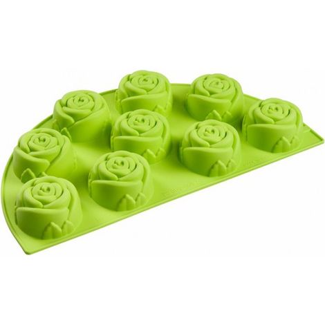 ACCESSORI PER BARBECUE - STAMPO IN SILICONE - ROSE Formine Barbecue Antipasti