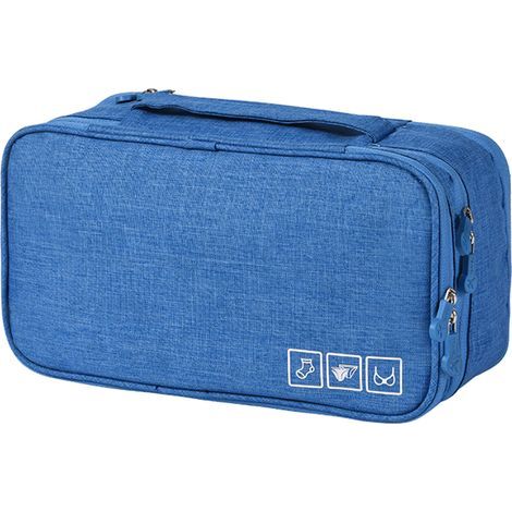 1 Reise-Organizer, BH-, Unterwäsche-, Kompaktbox, Kulturbeutel, Aufbewahrung für Dessous, Zuhause, Outdoor (1/5)