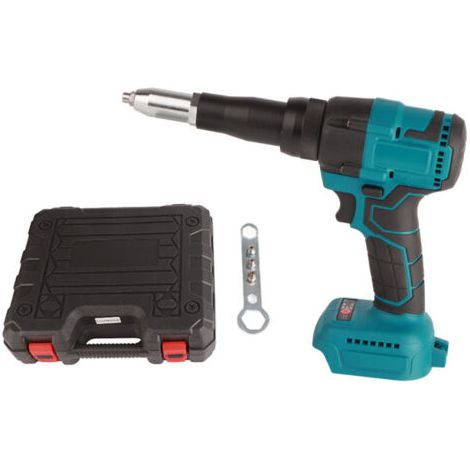 Pistolet à Riveter électrique sans Fil, Rivet électrique sans Fil Bleu 18V, Outil à Main à Rivet Automatique à LED pour Batterie BL1815 2,4 à, Riveteuses (1/5)