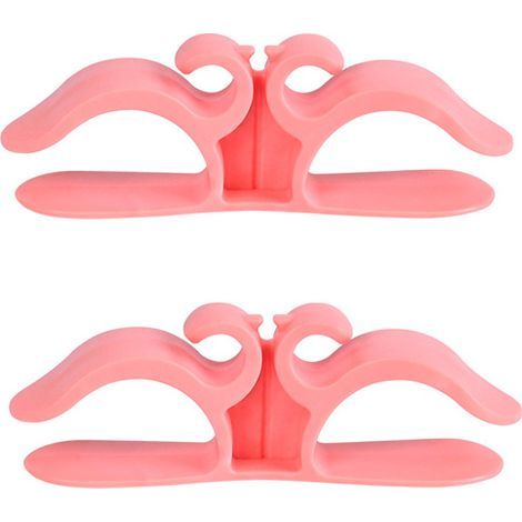 Kitchen cord organizer, 9.6 x 3 cm, small multifunctional cord winder for kitchen appliances, pink, 2 pieces. (1/5)