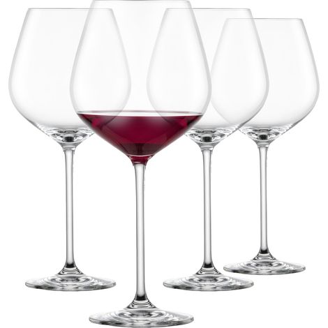 Coupe de Bourgogne Fortissimo (set de 4), verres à bourgogne raffinés pour le vin rouge, verres en cristal résistant au lave-vaisselle, fabriqués en Allemagne (art. n° 123683) (1/5)