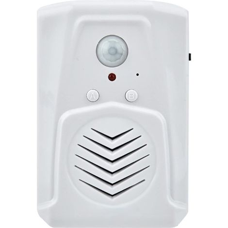 Allecto – Türklingel mit Bewegungsmelder – USB-betriebener Alarm – MP3-fähig (1/5)