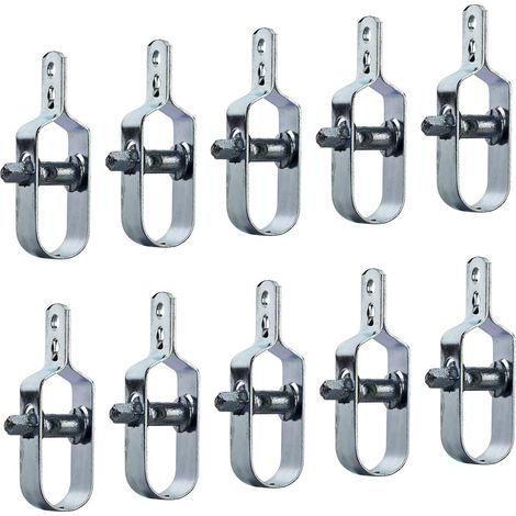 Zaunspanner / Drahtspanner 10er-Set vollverzinkt Drahtzaun Spanndraht Gartenzaun (1/5)