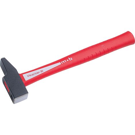 Martello mob-outillage rivoir testa forgiata manico antivibrazione