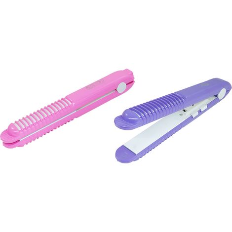 Piastra capelli da viaggio mini 2 in 1 portatile lisciante borsa sk105