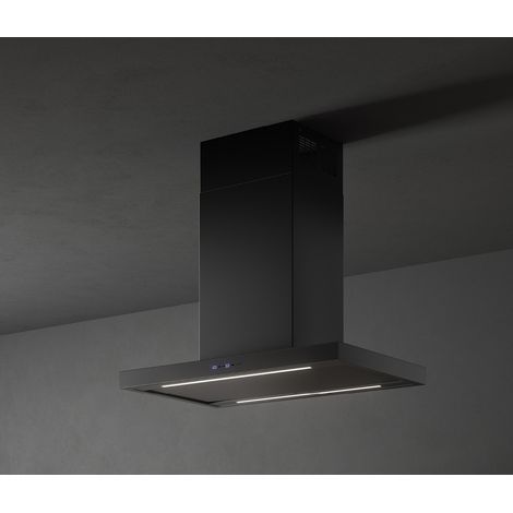 Falmec Plane Plus NRS. Potenza massima di estrazione: 800 m³/h, Tipo di estrazione: Aspirante/Filtrante, Classe di efficienza dinamica del fluido: A. Ti... - PLANEPLUSNRS120NERO - CPLN20.E24P2EUN490F (1/4)