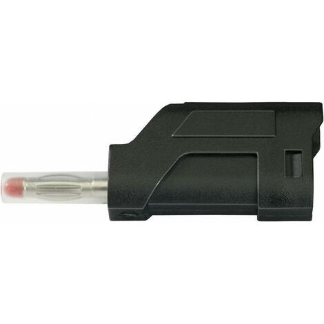 Fiche banane mâle Ø de la broche: 4 mm TRU COMPONENTS TC-R8-104 B 1587904 noir 1 pc(s) S640711 (1/3)