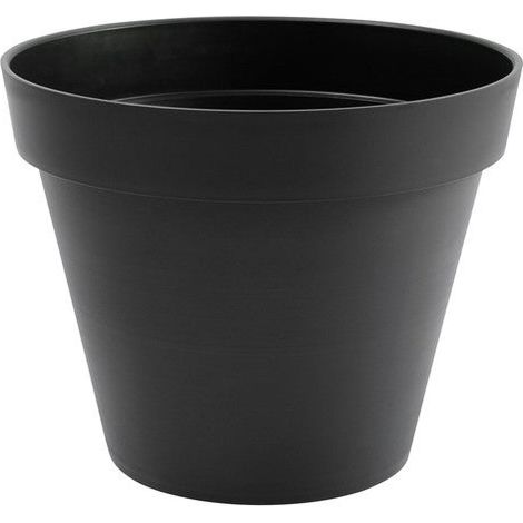 Pentola In Plastica Diam.48 X H.40 Cm Grigio Antracite EDA