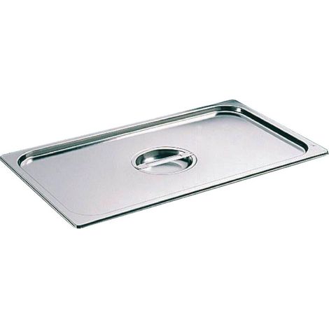 Couvercle Gastronorme GN1/1 en acier inoxydable - MATFER BOURGEAT (1/2)
