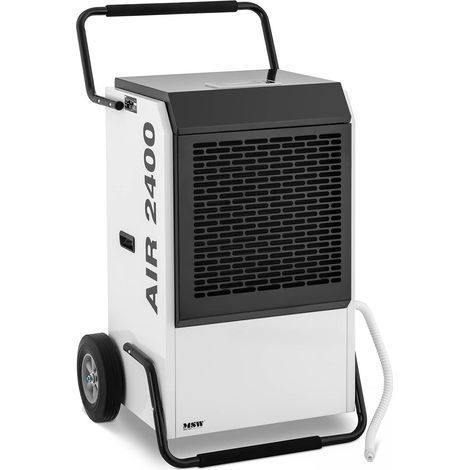 Déshumidificateur professionnel de chantier électrique d'air maison cave industriel efficace construction msw-deh2000 b (158 l/24 h, surface 220 m2, air brassé 1 100 m3/h, 1 650 w, minuterie) (1/5)