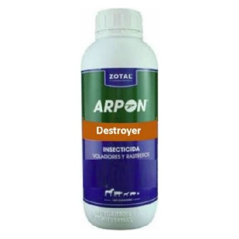 Insetticida zotal di arpon emulsificabile ambienti di bestiame, 1 litro