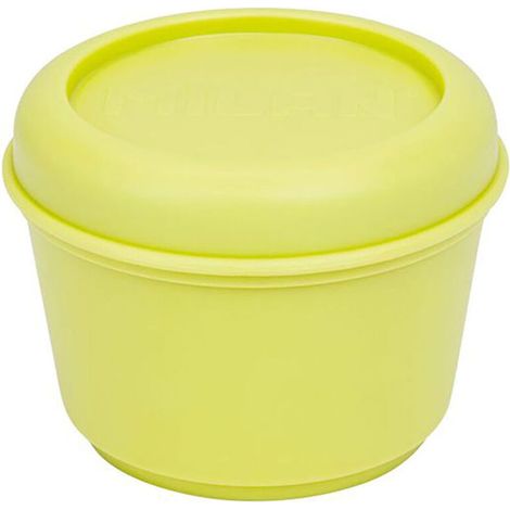 Recipiente para alimentos redondo 0.25l amarillo, serie sunset milan (1/2)