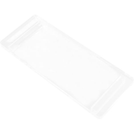Organizer aus Acryl mit transparentem Tablett und erhöhten