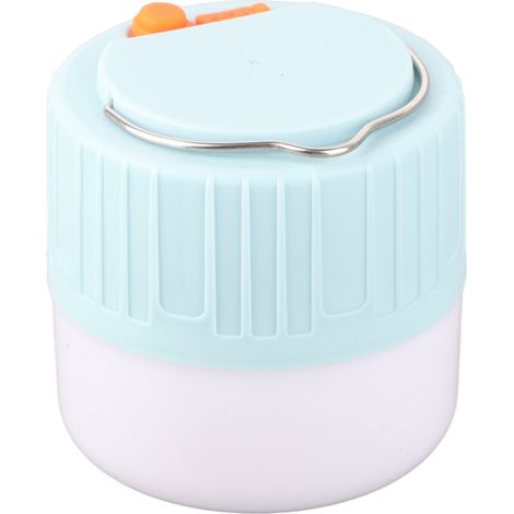 Lampe de camping LED solaire en alliage d'aluminium et polycarbonate pour tente, idéale pour la randonnée en plein air (modèle 511 Mini rechargeable). (1/5)