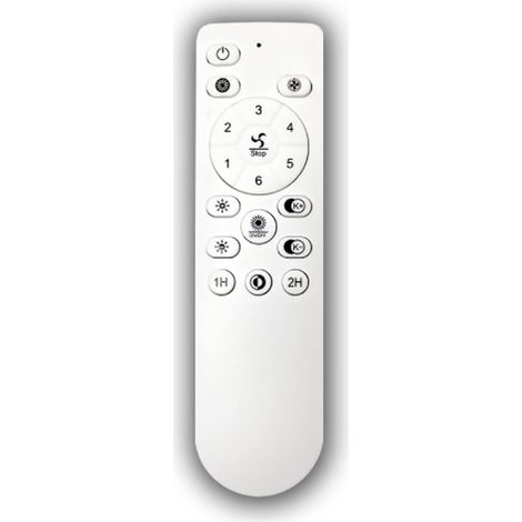 Télécommande pour ventilateur de plafond Blanc