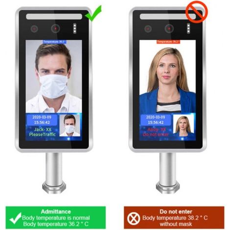 Seguridad Domótica Terminal de reconocimiento facial Premier CM10 (1/2)