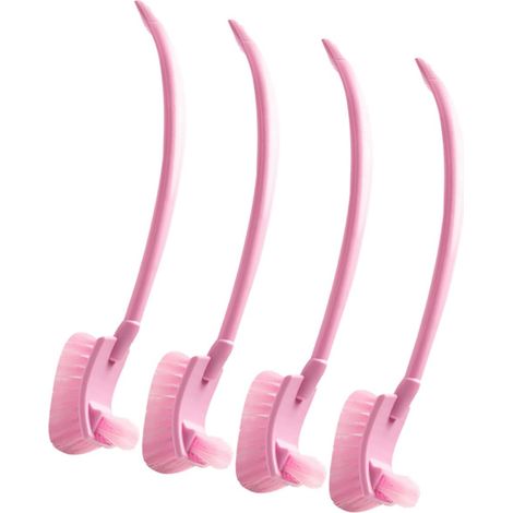 de toilette brosse de nettoyage durable lot de 4 avec long