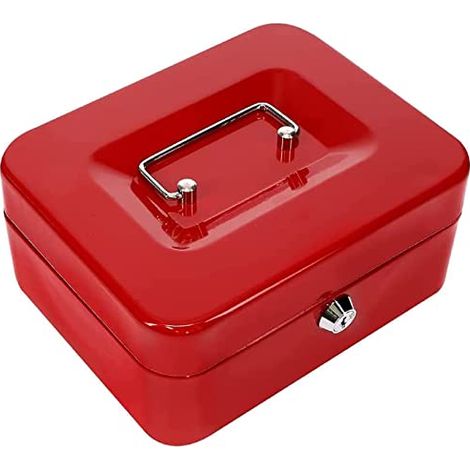 kippen 10333R1 - Cassetta Portavalori Rossa. Dimensioni: 150x120x80 mm (1/4)