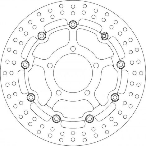 Disque de Frein Flottant KAWASAKI - Homologué TÜV