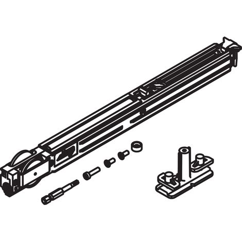 HAWA Soft Move 80 Einzugsdämpfung bis 80 kg Flügelgewicht (1/3)