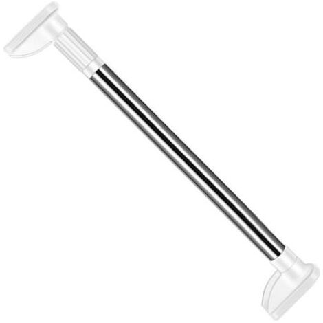 Tringle à vêtements télescopique extensible en acier inoxydable – Installation facile sans perçage – Longueur ajustable 40-52 cm – Pour espaces confinés (1/4)