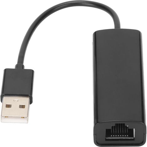 Adaptateur Ethernet USB vers 10/100 Mbps, adaptateur réseau LAN filaire Plug and Play pour commutateur Windows et OS X (1/5)