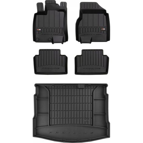 SET tapis en caoutchouc 3D Nissan Qashqai 1 2007-2013 (1/5)