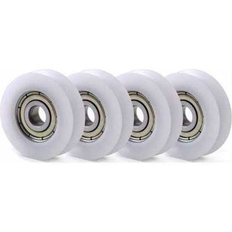 10 pièces U Nylon en Plastique intgr 608 roulements Billes de Gorge 6 30 10 mm Poulie de Guidage (1/4)