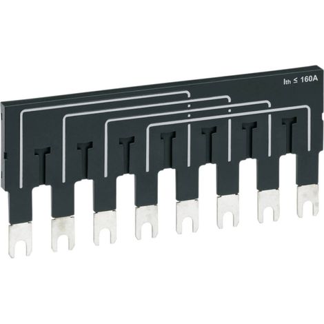 [NEUWERTIG] B-Ware Hager überbrückungsschienen Verbinder Hzi401 überbrückungsschiene 2x4 P 160 A