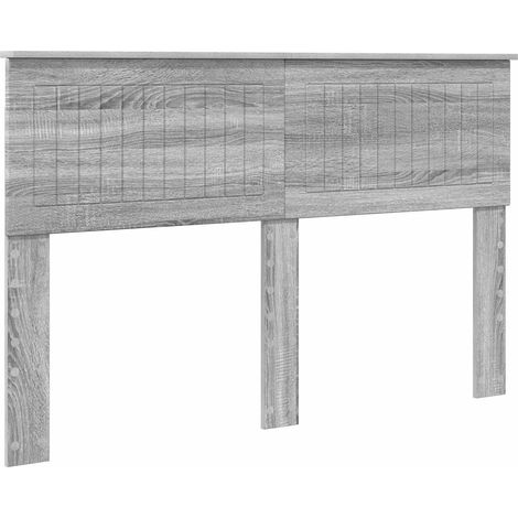 Maison Exclusive - Cabecero Gris Sonoma Madera contrachapada (1/5)