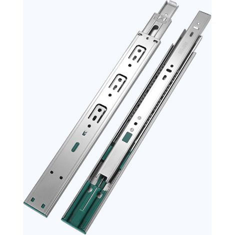 Glissieres de Tiroir – 45 x 300 mm – Teleskopschiene – Leitfaden für Rechnungen – Maximale Ladung: 35 kg – 1 Los = 2 Stück (1/5)
