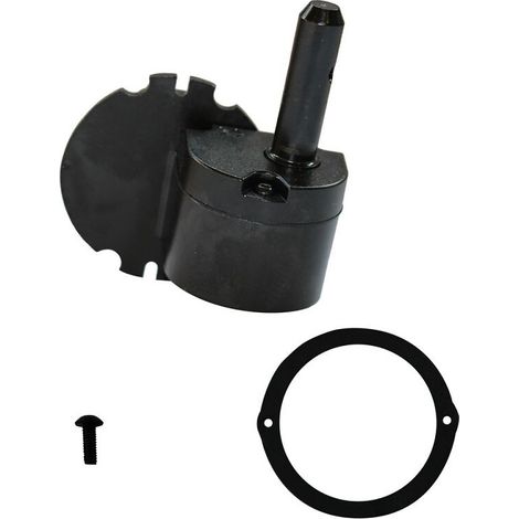 Support gond gauche diamètre 12 mm pour motoréducteur 24 V (1/3)