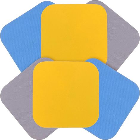 Lot de 6 maniques antidérapantes en caoutchouc pour ouvrir les bocaux, sous-verres de cuisine (1/5)