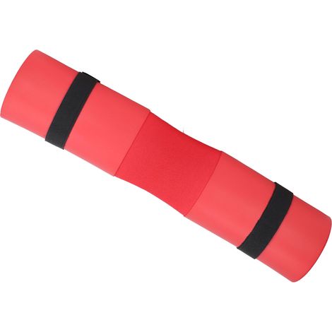 Coussin de protection pour squats, haltères, cou et épaules - Rouge (1/5)