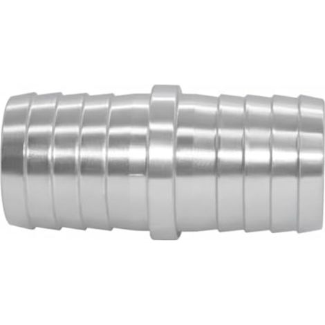 Coupleur d'épissure cannelé de 2,5 cm pour radiateur, refroidisseur intermédiaire, échangeur de chaleur, adaptateur de raccord en aluminium pour port de vapeur, connecteur d'épissure avec liquide (1/5)